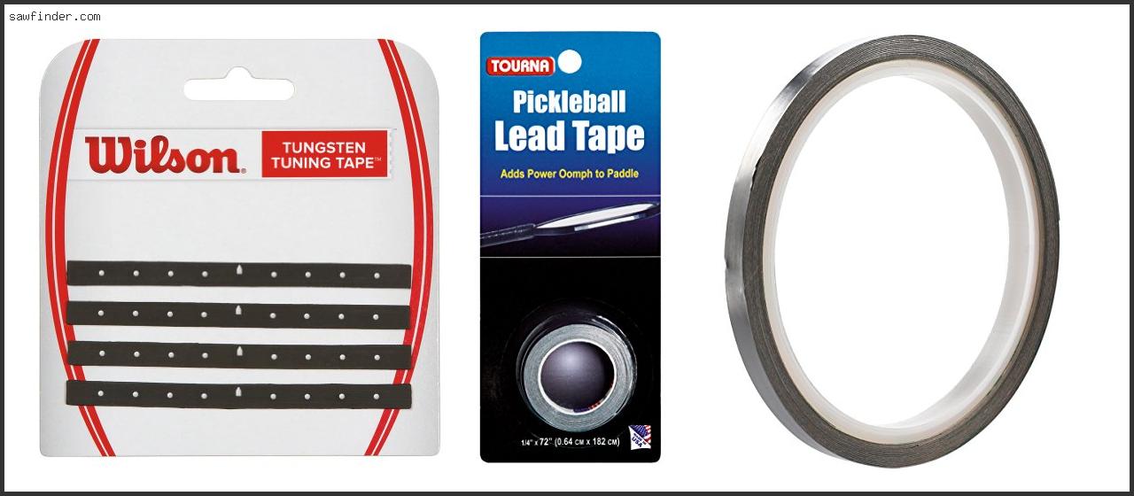 7 Best Lead Tape For Tennis [2022]