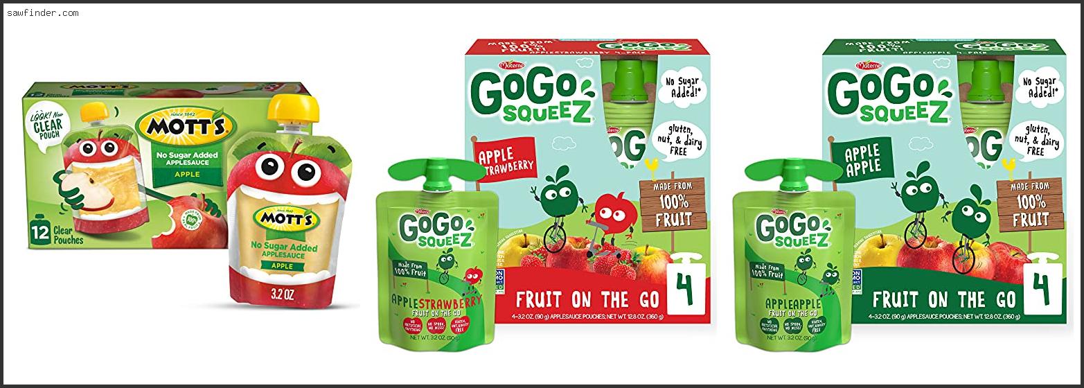 The 7 Best Applesauce Pouches [2022]